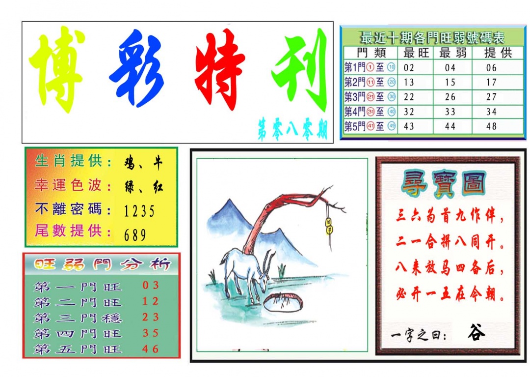 080期博彩特刊[图]